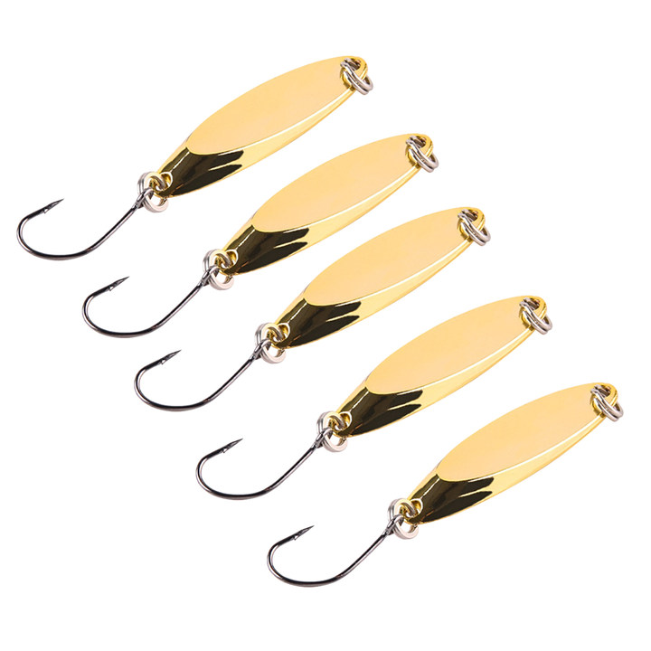1.5g-3.5g Metal Spinner Spoon Trout Fishing Lure Hard Bait Sequins Noise Paillette Artificial Bait Small Hard Sequins Spinner