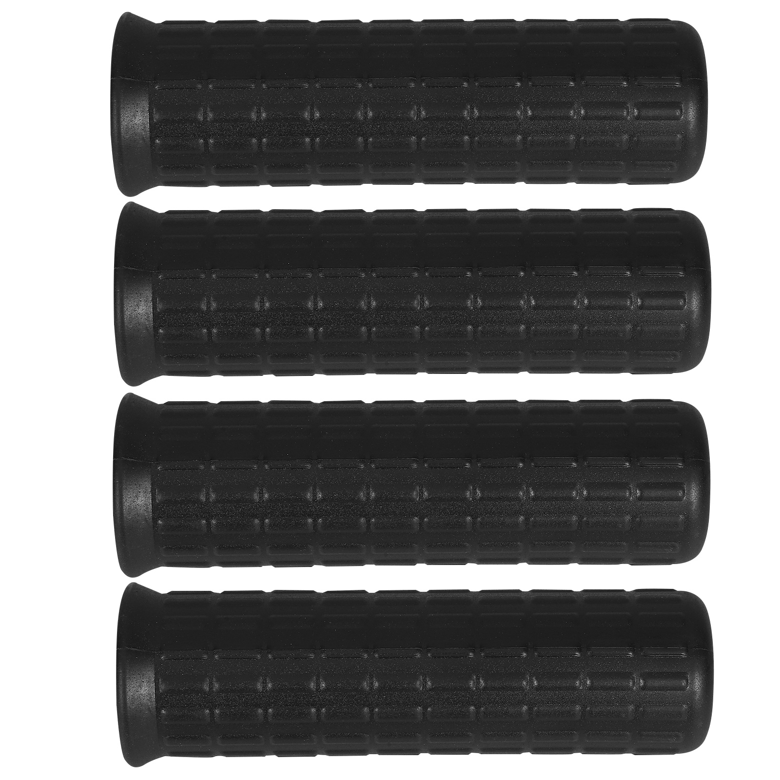 4pcs Thickened Rubber Handle Sleeve for Fitness Equipment -Resistant Grips Detachable Lifting Grips Push-Up Stand