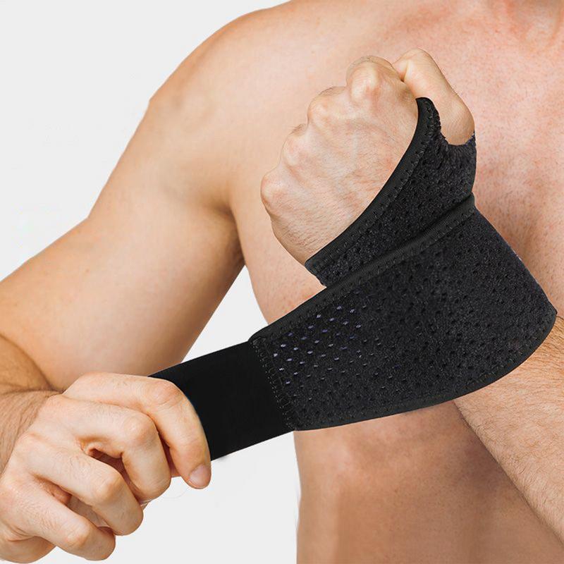 Wrist Compression Elastic Hand Support Lightweight Bandage Wrapping Outdoor Sports Accessory Wrist Compression Strap Breathable