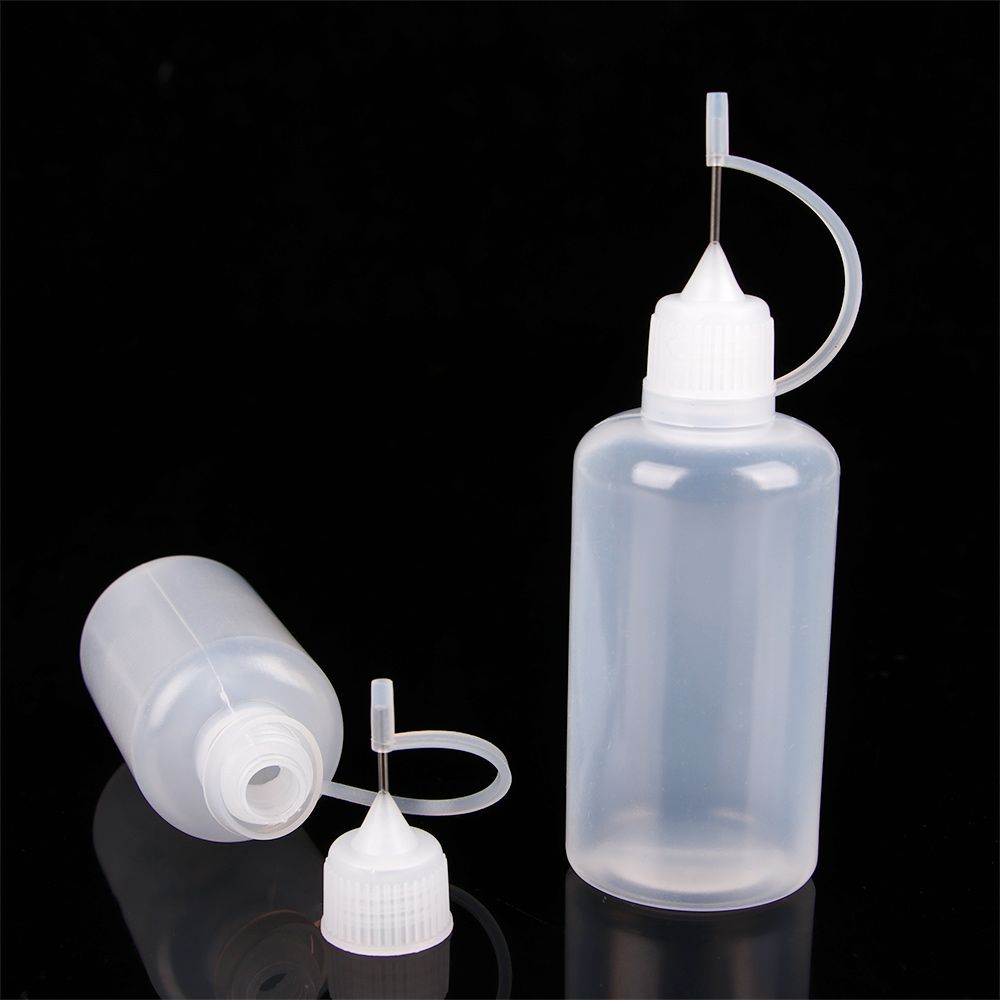 Portable Travel Transparent Needle Tip Refillable Bottle Empty Dropper Bottles Squeeze bottle