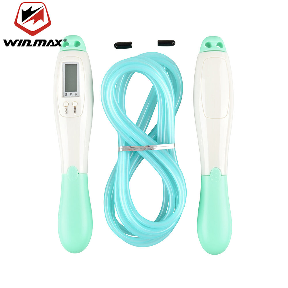 Winmax Count Skipping Rope 4-color Display for The Exercise of All Genders Count Skipping Jumping Rope