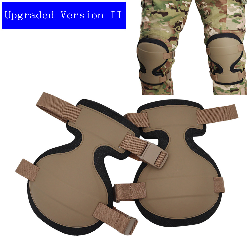 New Upgraded Version II ARC Style Tactical Training Kneepad Combat Knee Pads Outdoor Sport Protective Kneepad