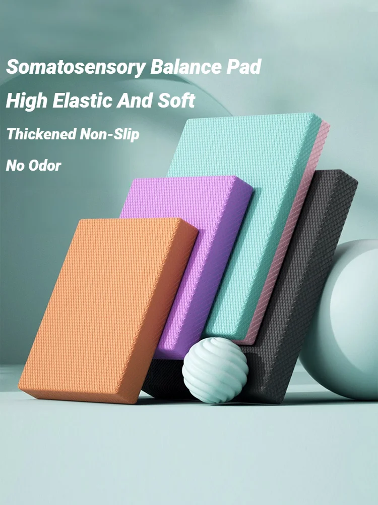 Non-Slip Foam Mat Balance Pad Ankles Knee Cushion For Core And Strength Stability Training Yoga Fitness Thickened High Rebound