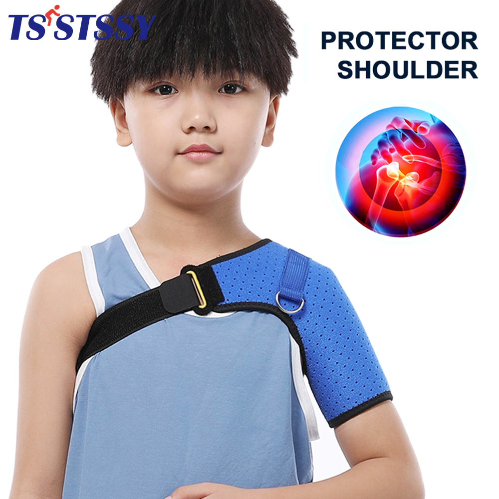 4-12 Years Kids Shoulder Support Brace Shoulder Recovery Sleeve for Shoulder Injuries Pain Relief,Tendonitis,Torn Rotator Cuff