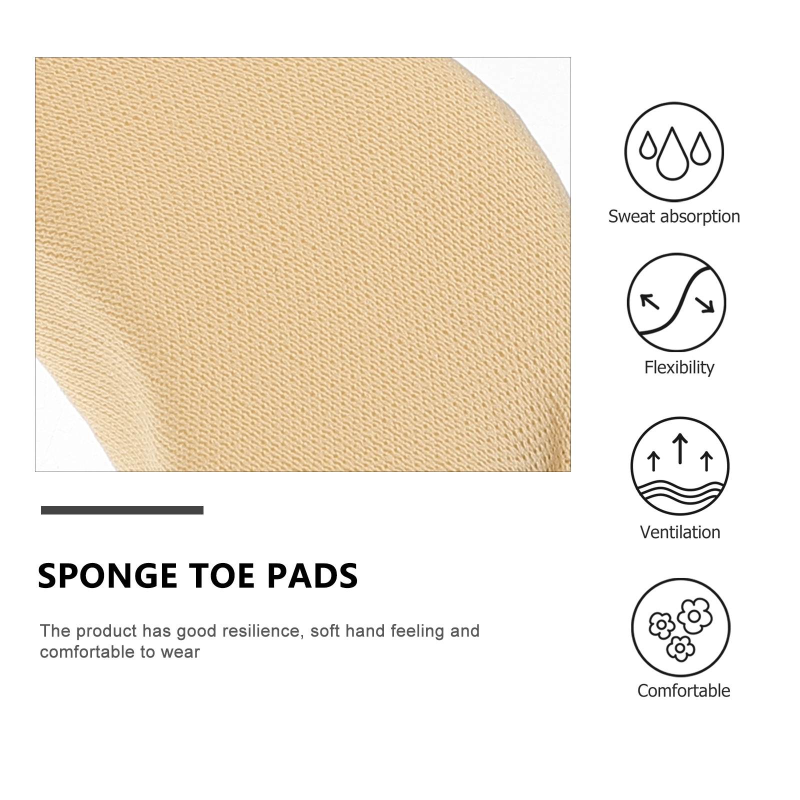 6 Pairs Pain Relief Insoles Heel Support High Heeled Shoes Soft Cushion Liners Black Heels High-heel Boots Women's