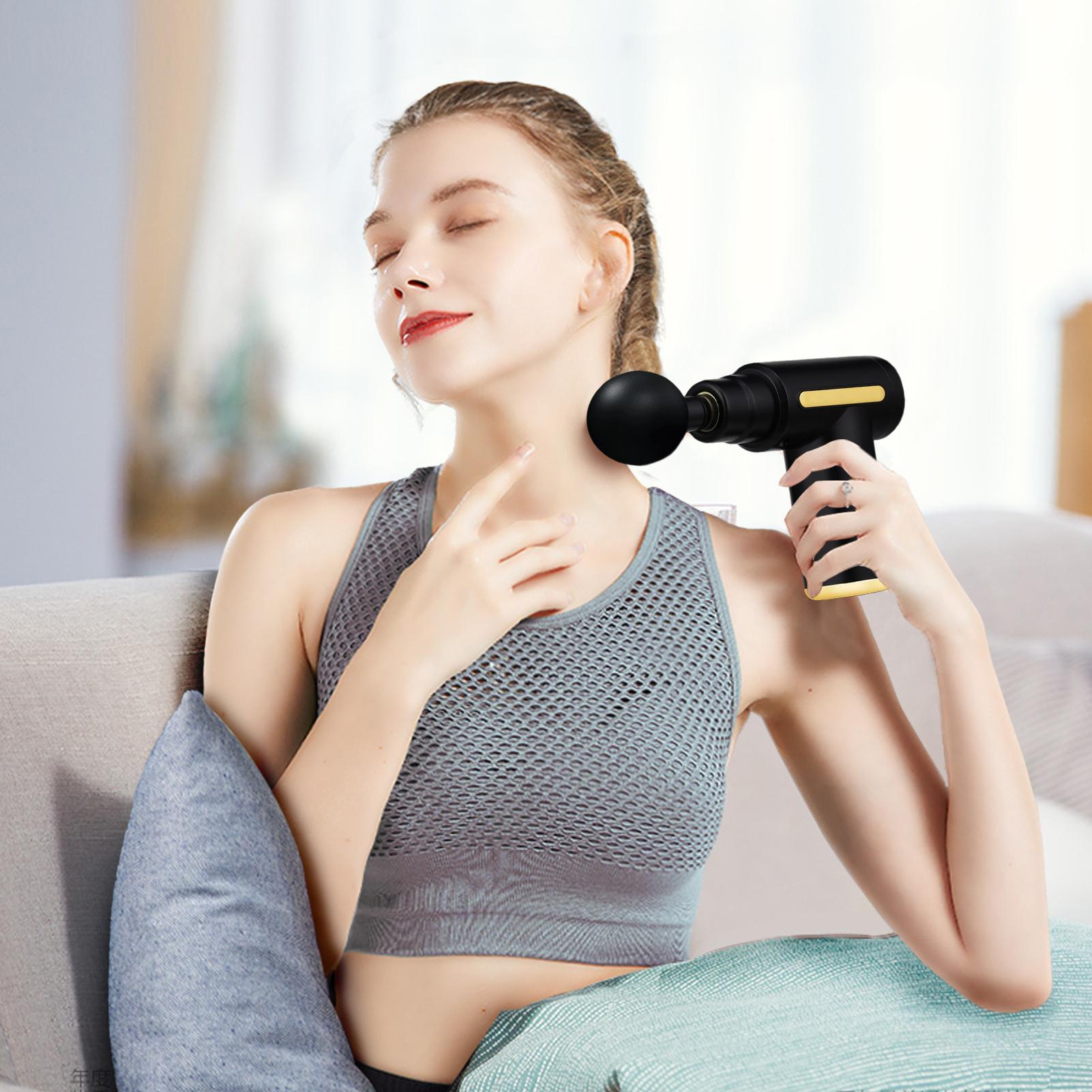 Handheld Massager Hand Massagers For Muscles Electric Vibrator Wand Roller For Shoulder Leg Foot Women Men Face Head Neck Wife