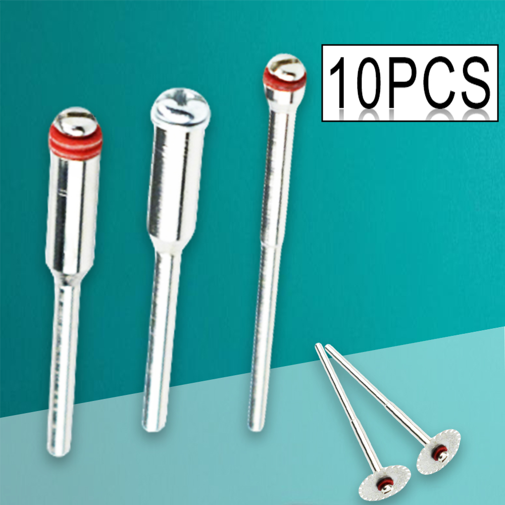 10Pcs Dental Polishing Shank Mandrel Burs for Rotary Tool 2.35mm Jewelry Beads Polisher Machine Accessories