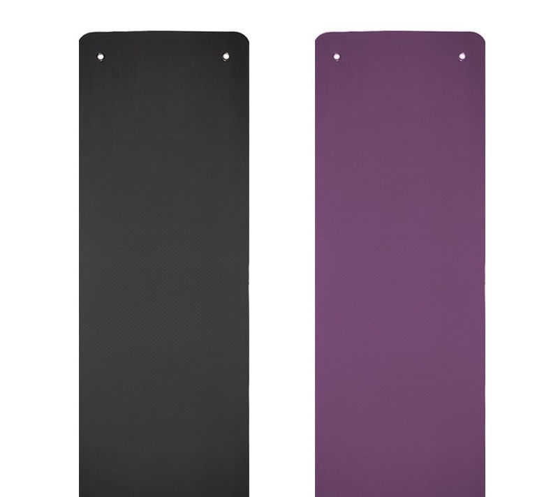 High Quality Custom Printed Eco-Friendly Pro Yoga Mat Hanging with Hole Non-Slip