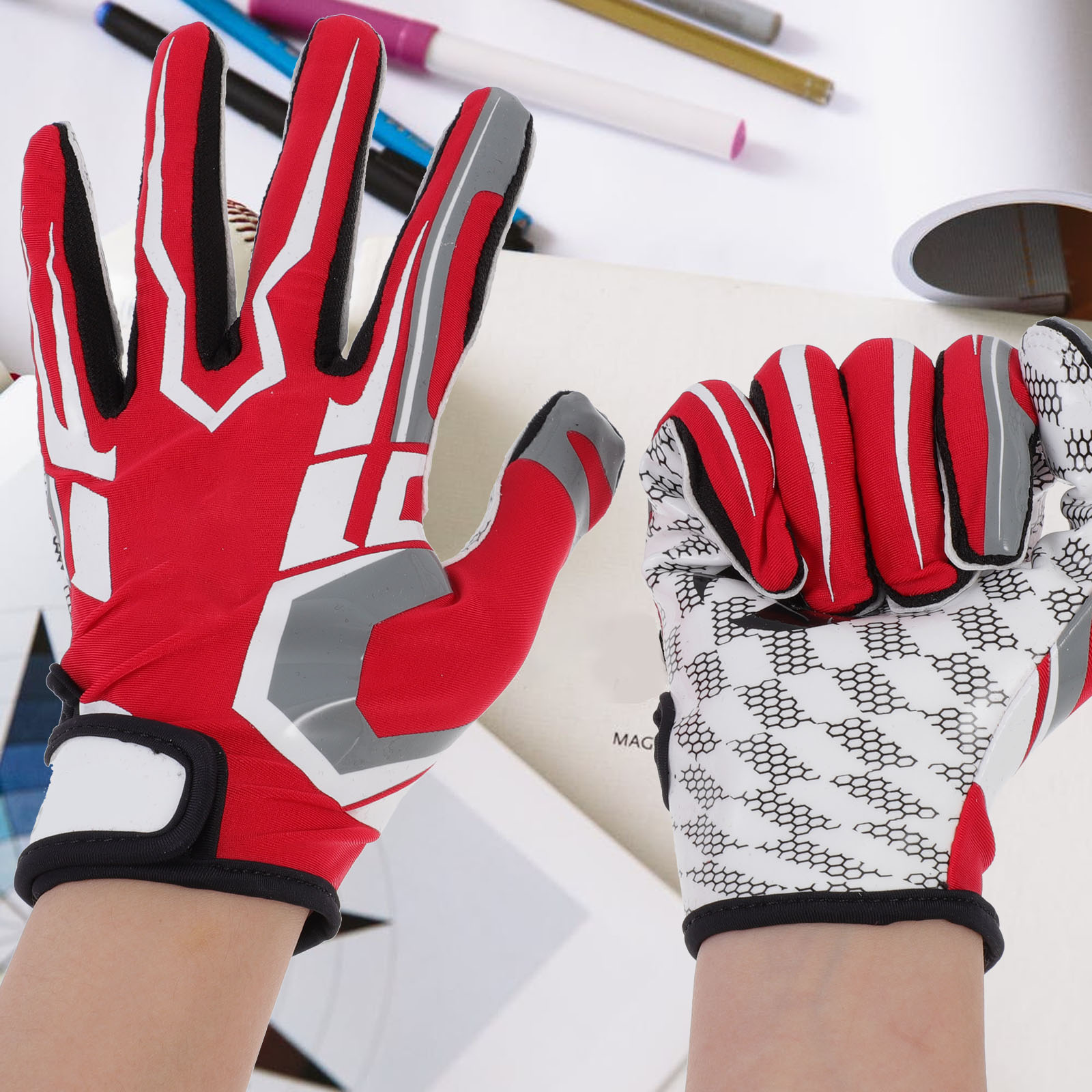 Baseball Gloves Windproof Warm Dry High-quality Durable Sports Gloves Full-finger Adult Fitness Accessories Breathable Hand