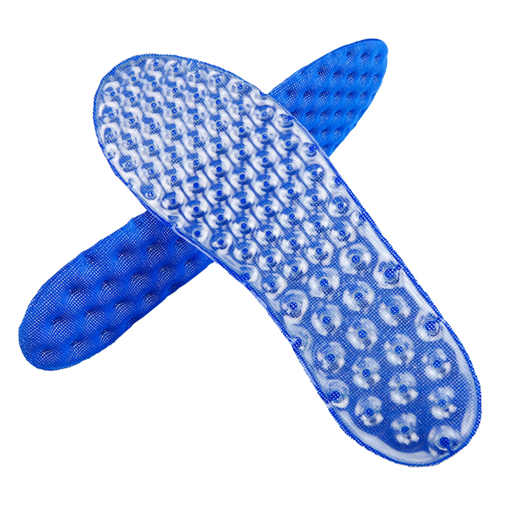 Inflatable Insoles Sports Super Absorption Stretch Shoe Pads Adult Deodorant Shock Proof Arch Support Non Slip Breathable Foot