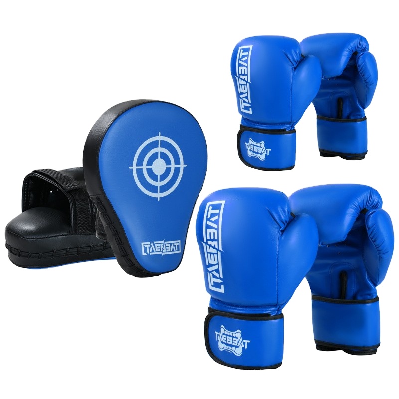 Boxing Gloves for Adults and Children Professional Training Equipment  Hand and Foot Target Parent-child Set
