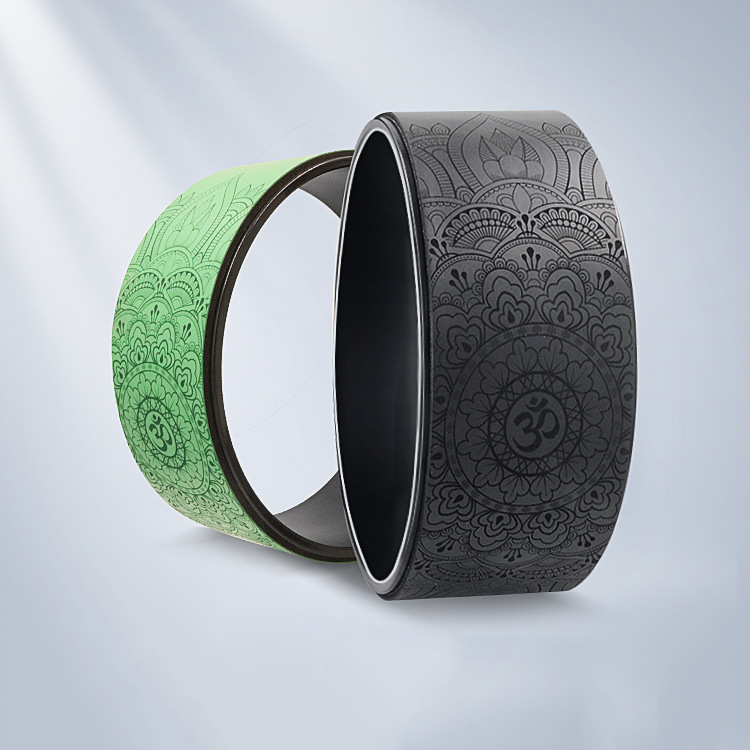 Wholesale Women Open Back Yoga Wheel for Yoga Exercise Sustainable Eco Friendly Yoga Wheel Supplies