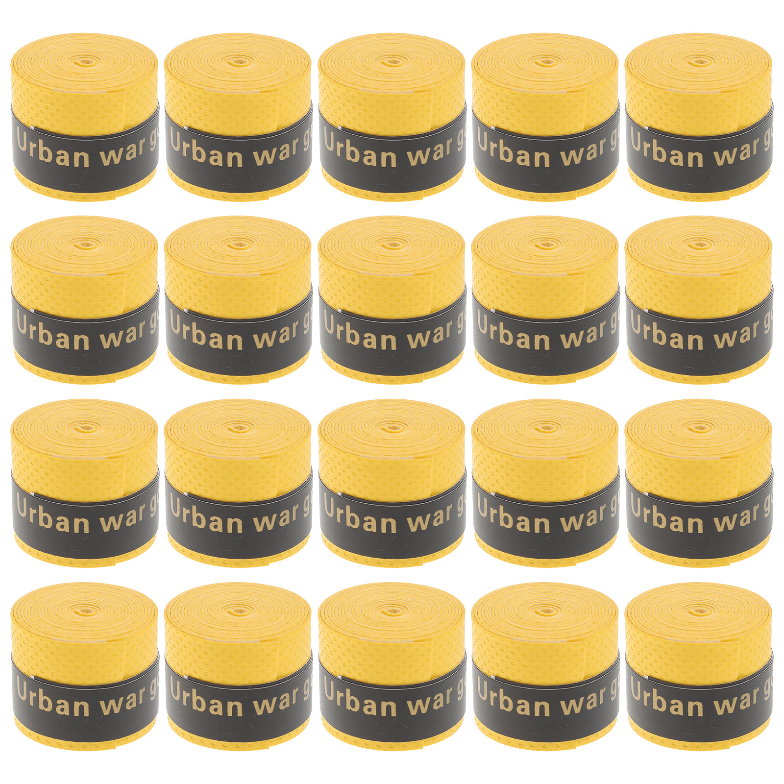 60pcs Sweatband Anti Slip Badminton Racket Overgrips Fishing Rod Grip Lightweight Portable Handle Dry Players Tennis Squash