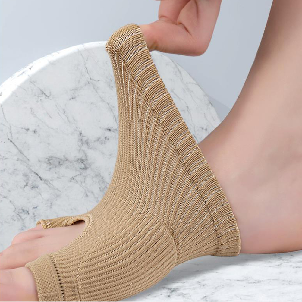 Toe Protectors Pressure Stockings Forefoot Cushion Insole Metatarsal Pads Nylon Spandex Comfortable Shoe Inserts Anti Slip Front