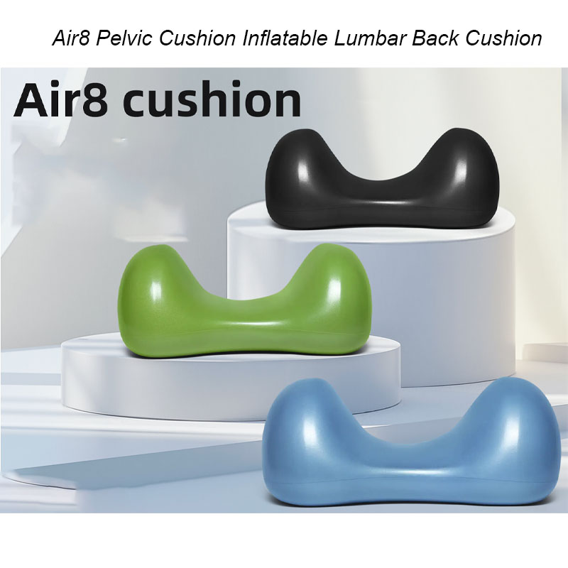 Air8 Pelvic Cushion: Inflatable Lumbar/Back Support, Tailbone Decompression, Pelvic Correction Sit Well Savior for Sedentary