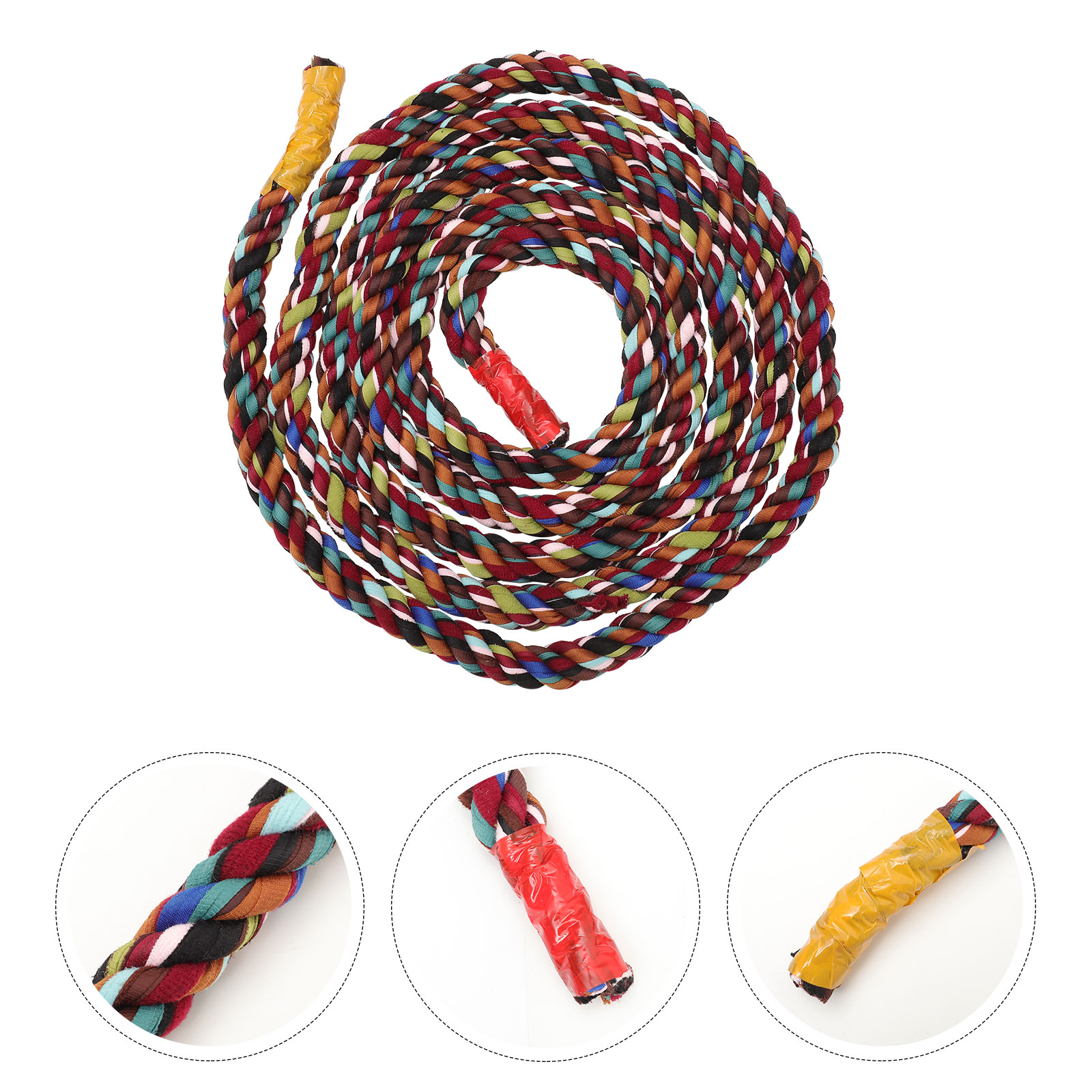 Tug of War Rope Colorful School Game Pulling Cord Party Toy Wear-resistant Sports Race