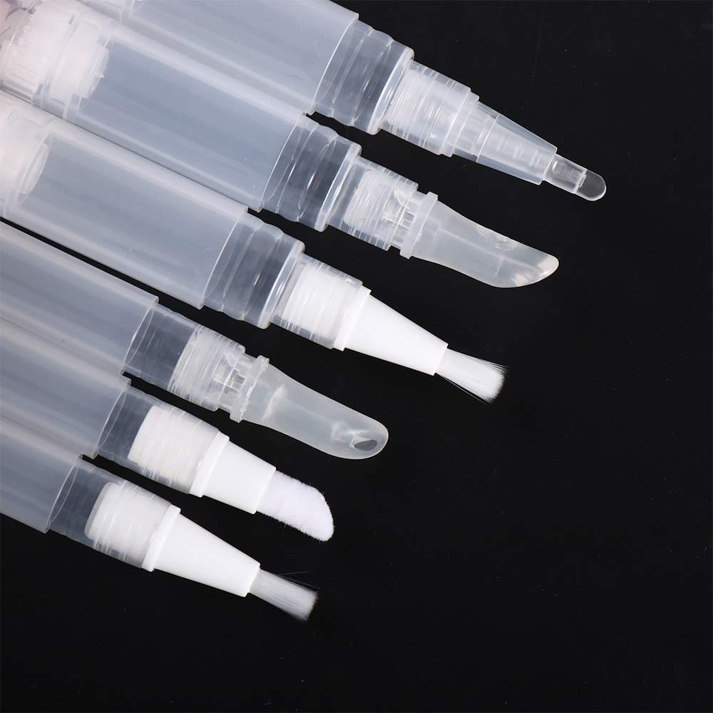 Tool Cuticle Oil Applicator Transparent Twist Pen Travel Cosmetic Container Empty Nail Oil Pen Rotating Repacking Vacuum Pen