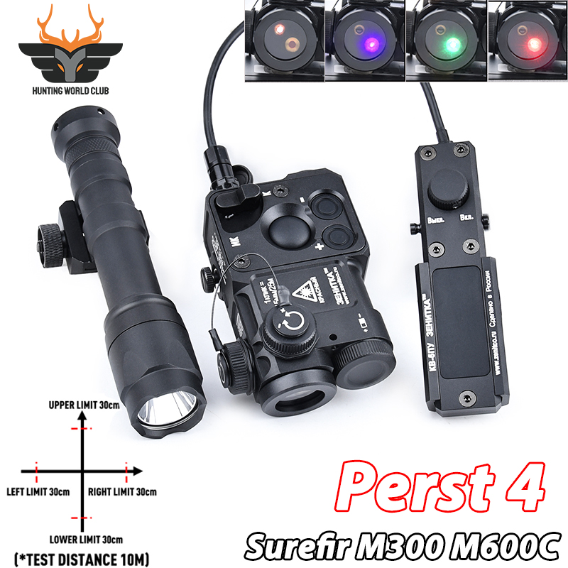Tactical Zenitco Perst 4 PERST-4 RED Dot IR Aiming GEN.3.0 Gun Hunting Weapon Light WADSN M300 M600 Surefir Flashlight 20MM Rail