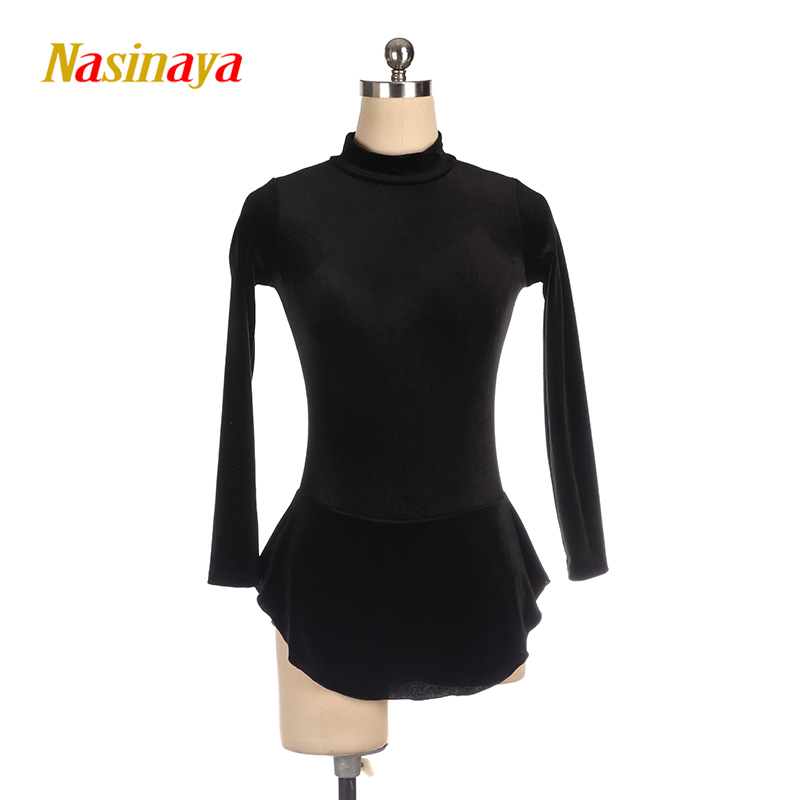 Customized Girls And Ladies Figure Skating Costumes, Performance Costumes, Competition Uniforms, Black Skating Skirts