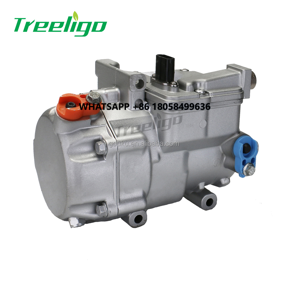 EV Vehicle Auto Electric air Conditioner Compressor 80v 34cc for Refrigerator Truck Bus