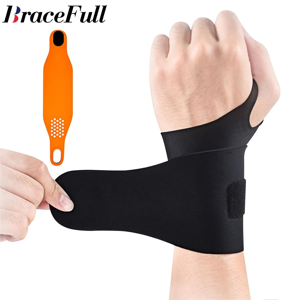1PCS Wrist Brace Ulnar Wrist Brace Ultra-Thin Elastic for TFCC Tear,Wrist wraps Repetitive Wrist Use Injury for Carpal Tunnel