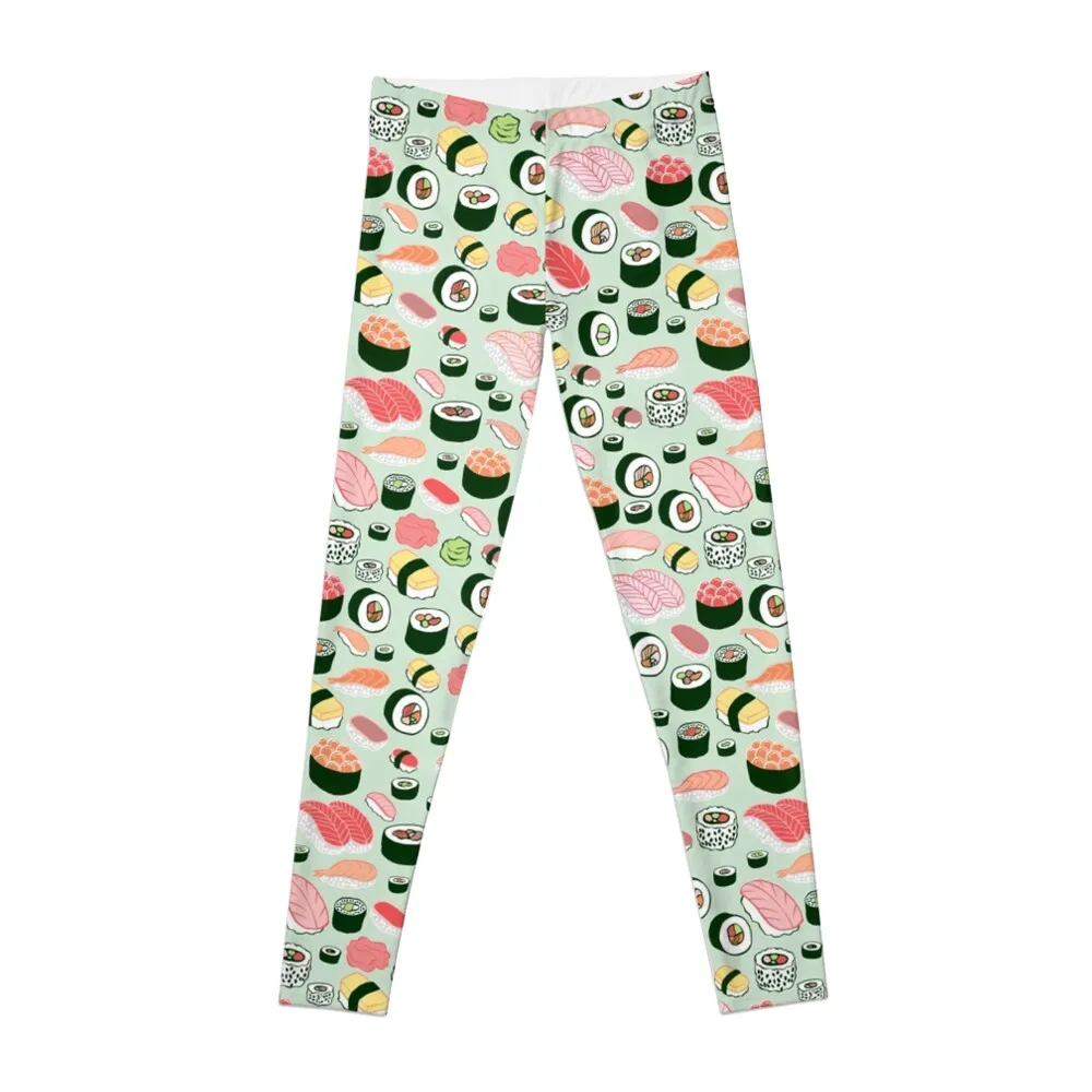 Sushi Forever! Leggings sport pants exercise clothing for Womens Leggings