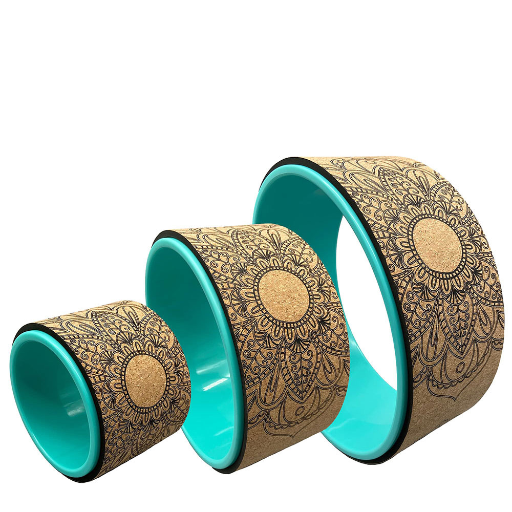 Lightweight Durable ABS Yoga Wheels for Home Practice