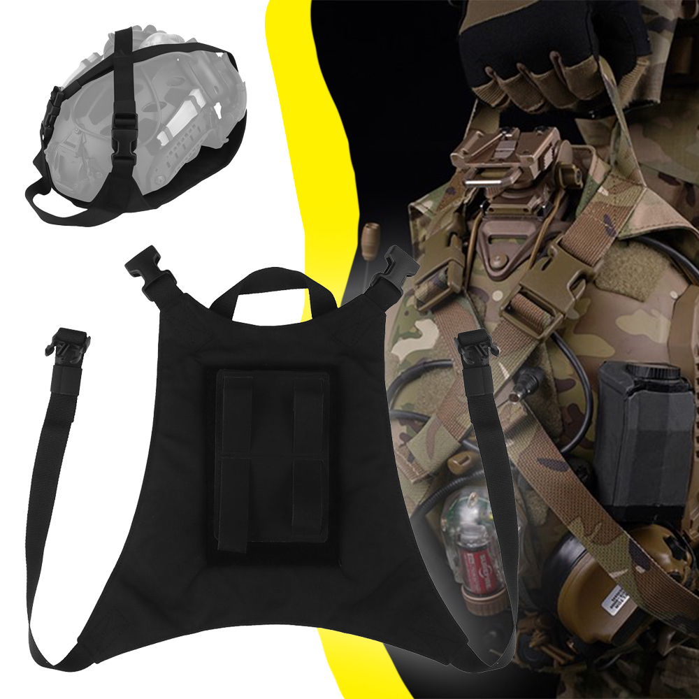 Tactical Helmet Bag Lightweight Quick Release Helmet Storage Pouch FAST Helmet Night Vision Carry Pack Hunting Accessories