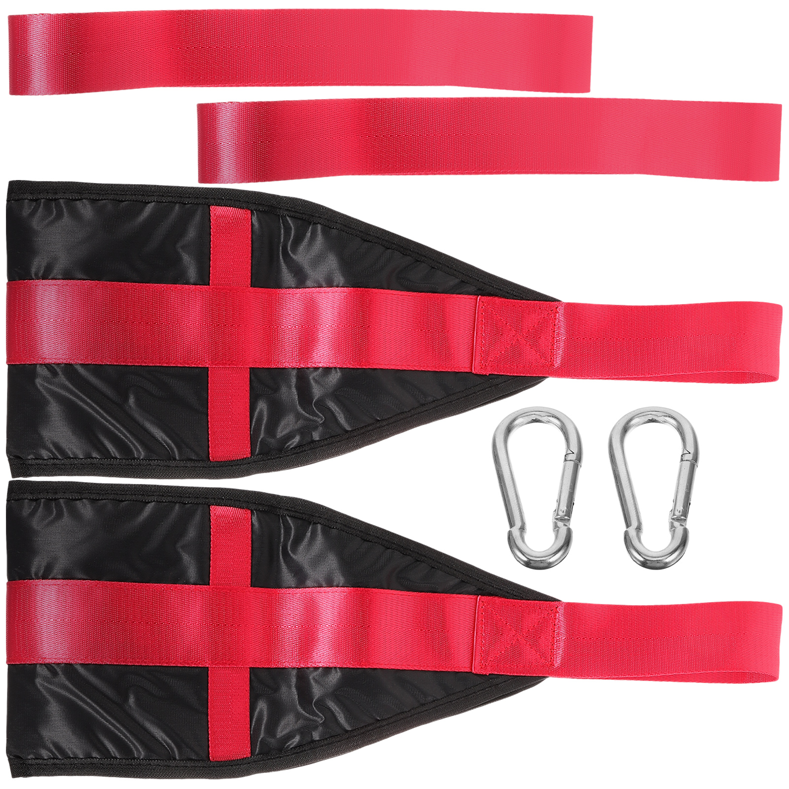 2pcs Abs Belt Home Equipment Toning Strap Hanging Exercise Accessories Daily Use Gym Strap Ab Straps