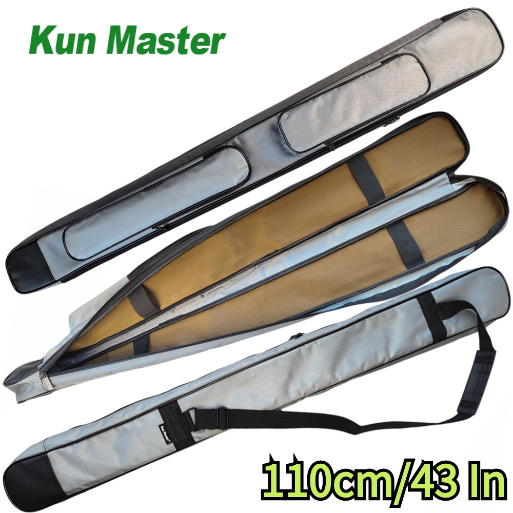 110cm Oxford Cloth Tai Chi Wushu Sword Bag Kendo Knife Bag Weapon Carrying Case With Strap  Accommoda 1 Sword