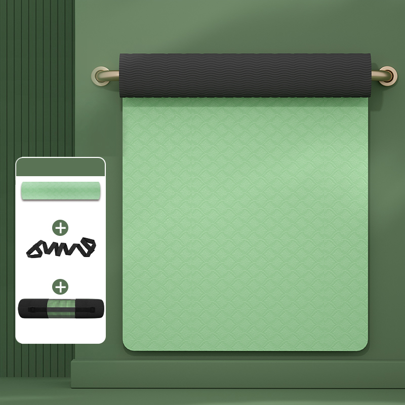 Wholesale Multi Color Yoga Mats Yoga Mat Set Tpe Gymnastic Sport Fitness Sport Yoga Mat