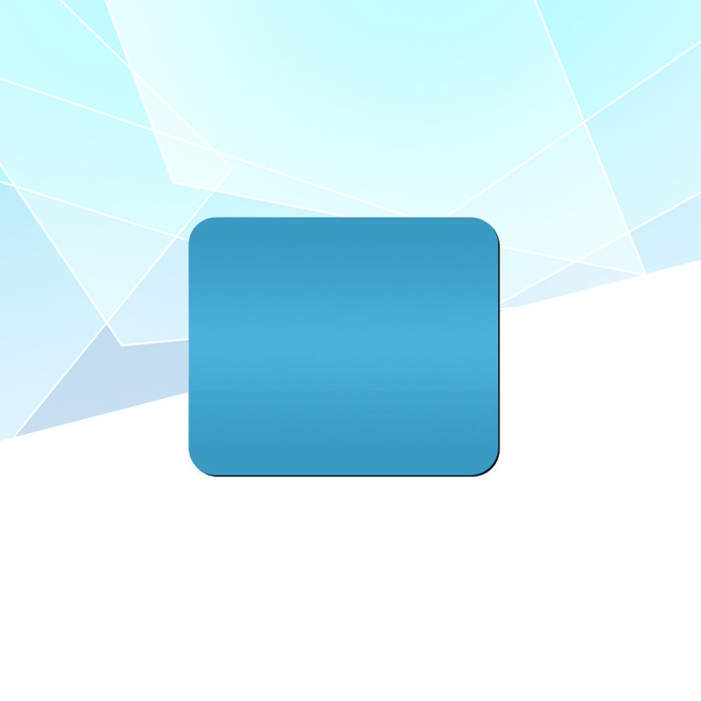 1 Pair Blue Rubber Supported Mat Yoga Kneelet Mat Elbow Guard Disk Cushion Sports Mat for Gym Fitness