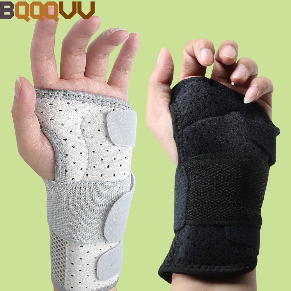 1PC Breathable Wrist Brace Carpal Tunnel  Right Left Hand for Men Women Supports Splints Arm Stabilizer  with Adjustable Straps