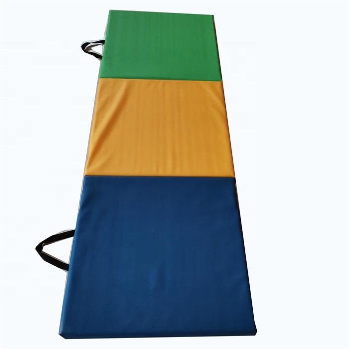 Gym Home Exercise 3-Fold Oxford Foldable Gym Mat Yoga Mat Gymnastic Mat
