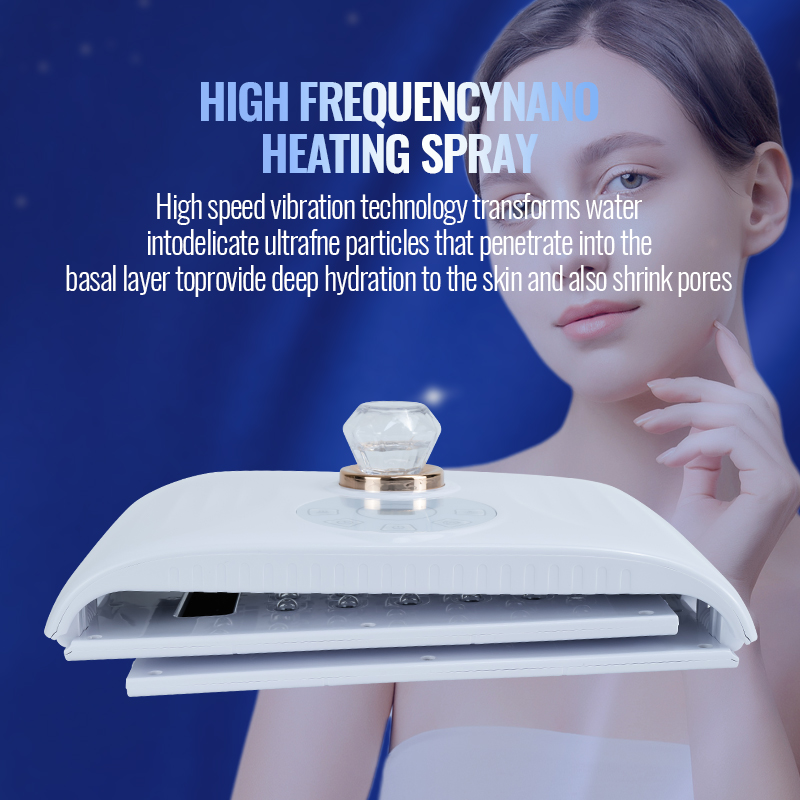 Beauty Tool Moisturizing and SkinSming First Choice Foldable LED Mask with PDT Cool Nanomist Water Supplement Spray Spectrometer