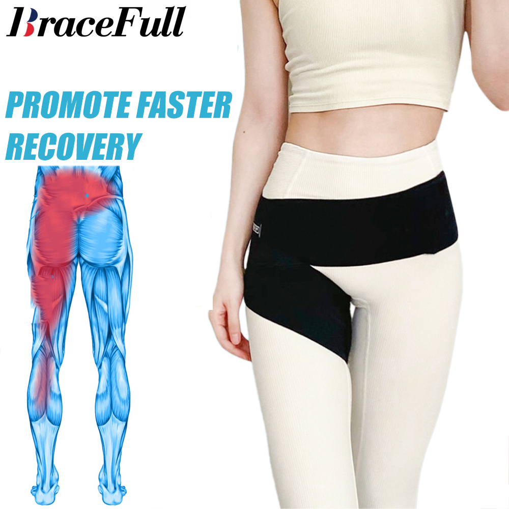 Thigh Groin Hip Support Arthritis Protector Hip Thigh Pain Relieve Thigh Groin Strain Prevent Joints Arthritis Groin Wrap Brace