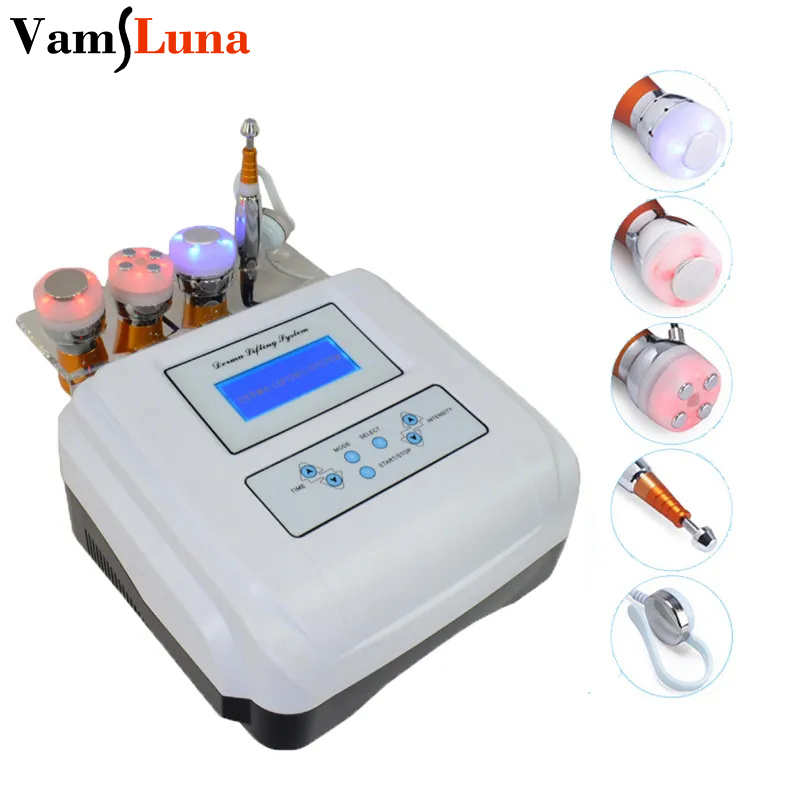 Four-In-One Ultrasonic Beauty Instrument Salon Importer Facial Micro-Current Heating Whitening Face Tightening Fade spots