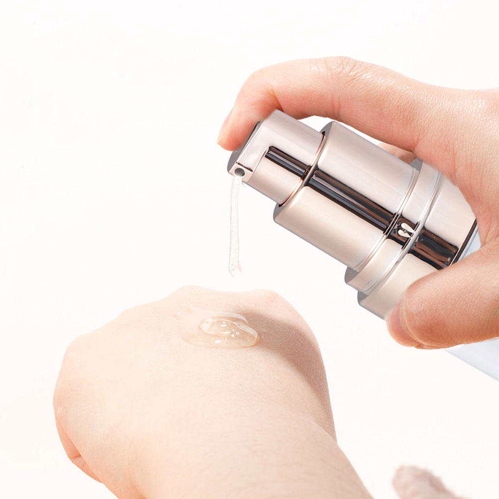 3pcs Vacuum Bottle Mini Toiletry Containers for Travel Skincare Reusable Leak Proof Portable Sub Packing Bottles