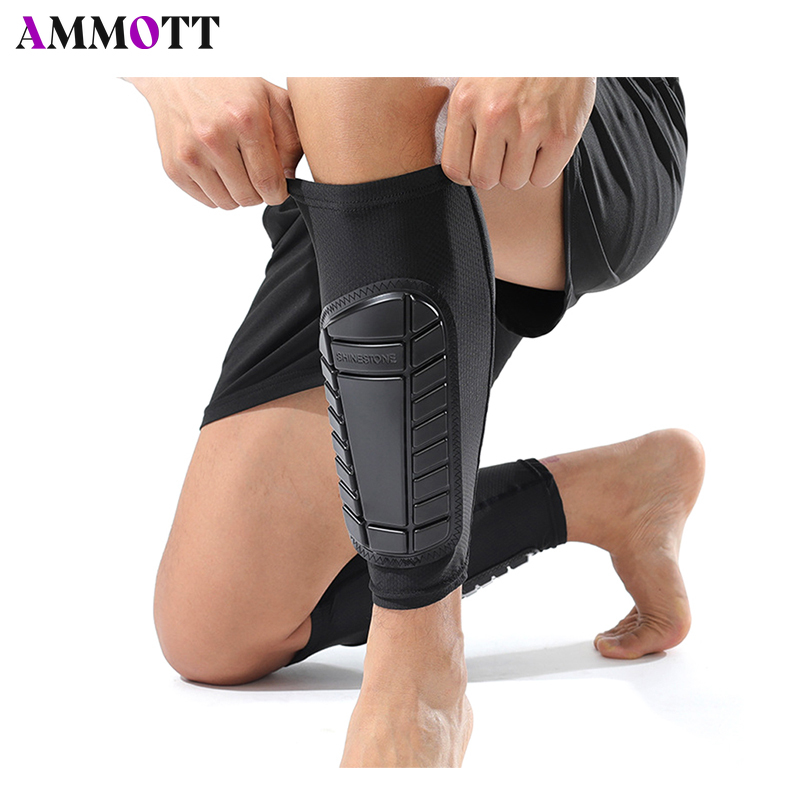 1pair Football Soccer Shin Guards,Shin Guard Sleeves for Adults Men Women,Protective Soccer Equipment High Impact Resistant