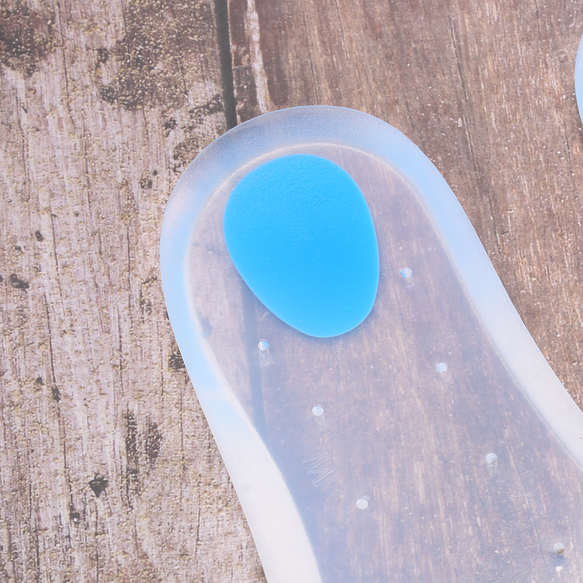 Massage Insoles Foot Care Shoe Pads Sweat Absorbing Joint Stress Relief Support Sports Silicone Insoles Arch for Daily