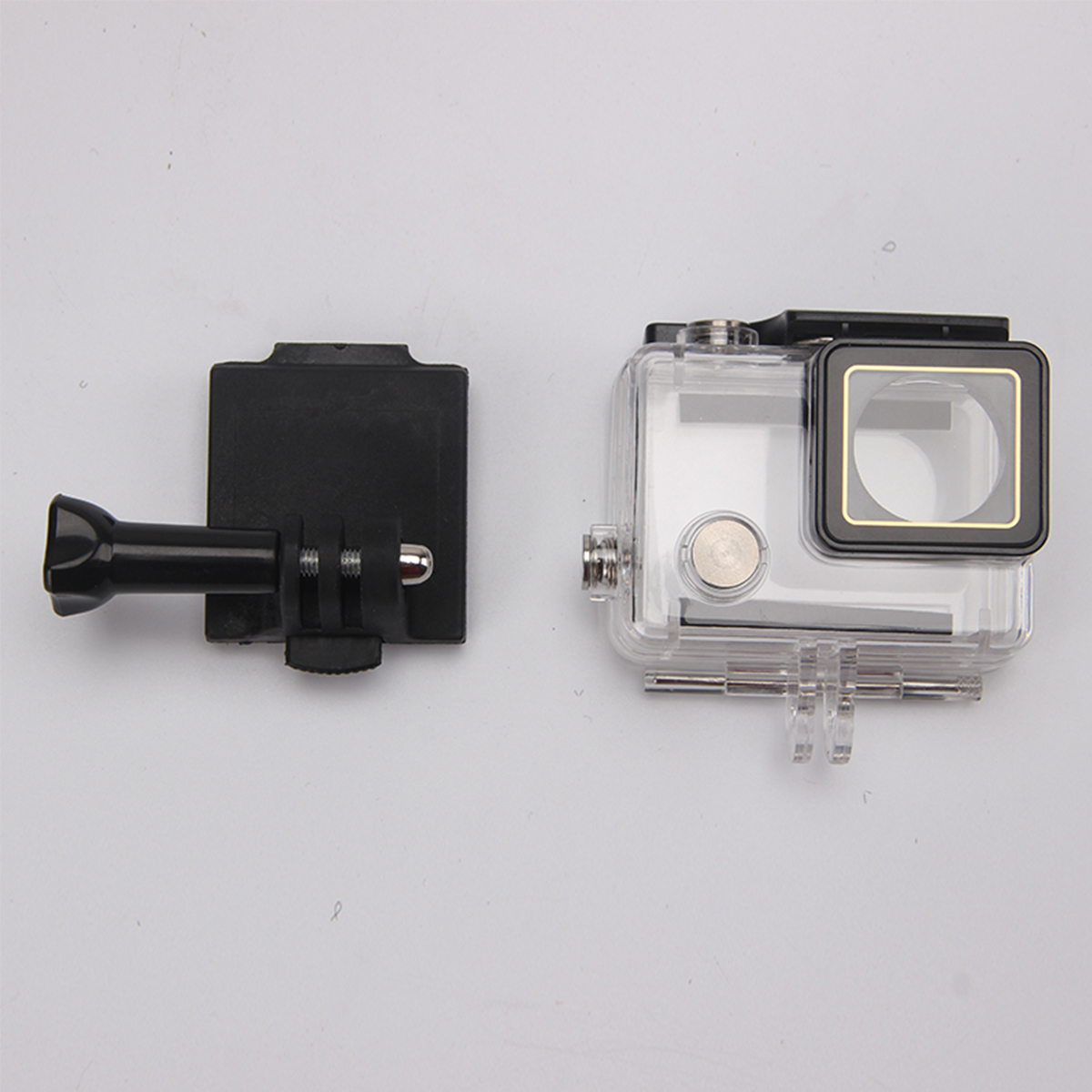 Tactical Helmet Action Camera Base Adapter Fixed Bracket Waterproof Case for GoPro Hero Action Camera Airsoft Helmet Accessories