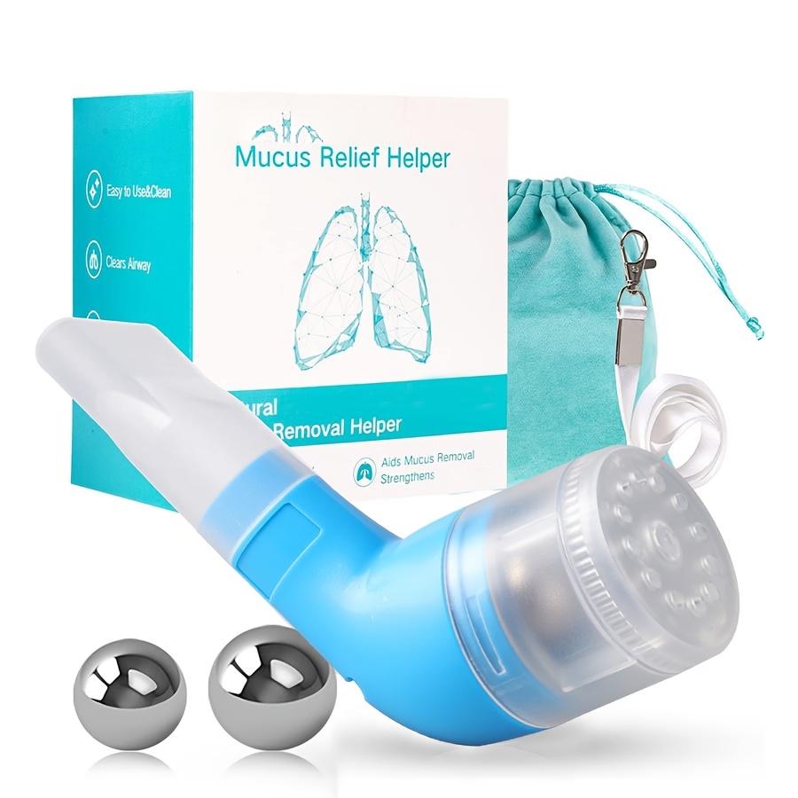 Respiratory Muscle Group Trainer with 3 Standard Models of Steel Balls, Suitable for All Ages and Non-Medical Use