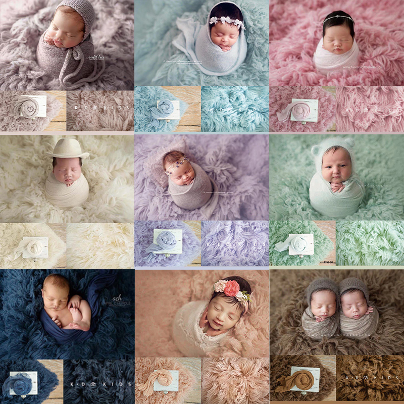 150x90cm Greek Wool Blanket Newborn Photography Flokati Props Studio Photo 100% Greek Wool Blanket Background Stuffed Accessory