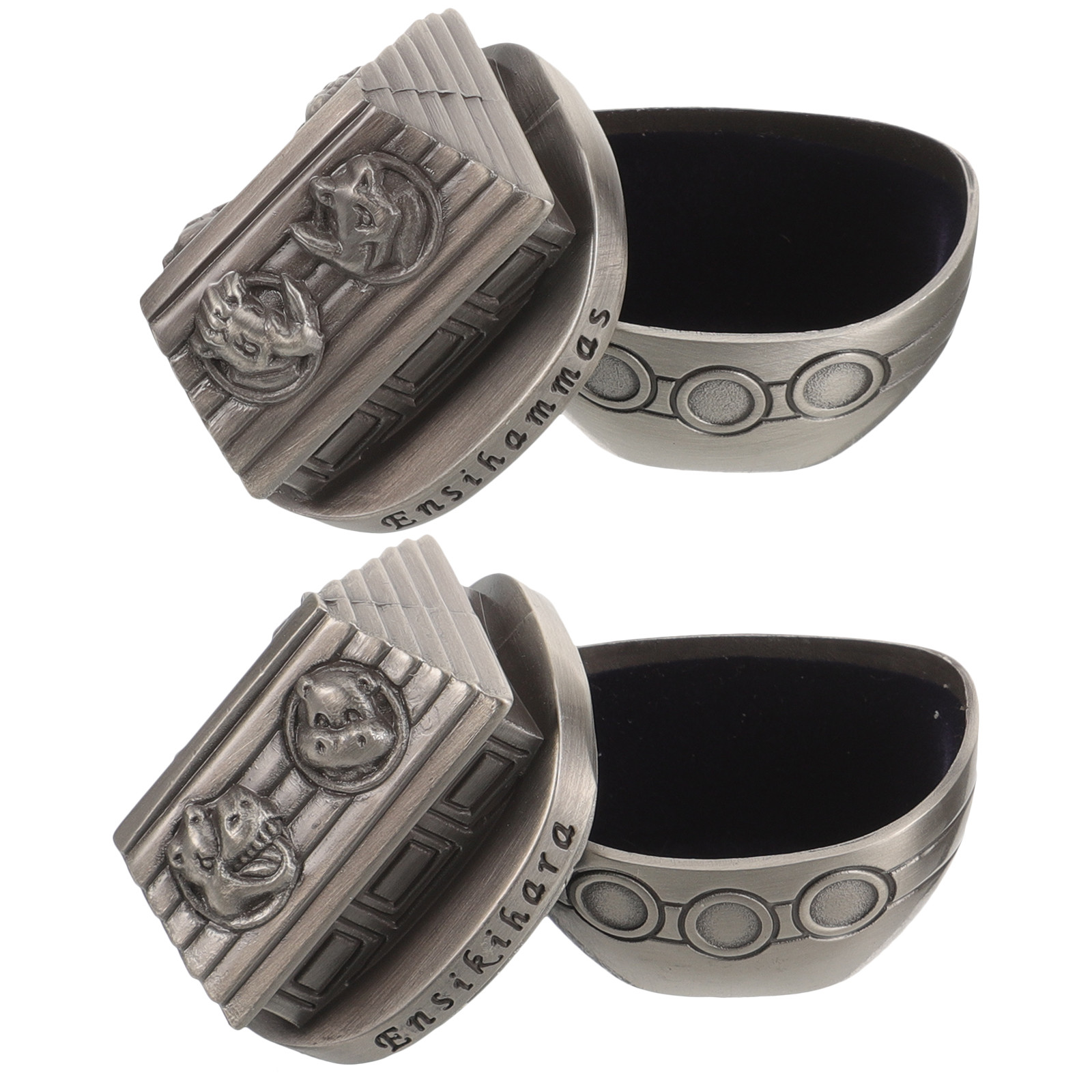 2 Pcs Nipple Hair Box First Tooth Keepsake Boxes Baby Collector Holder Treasure