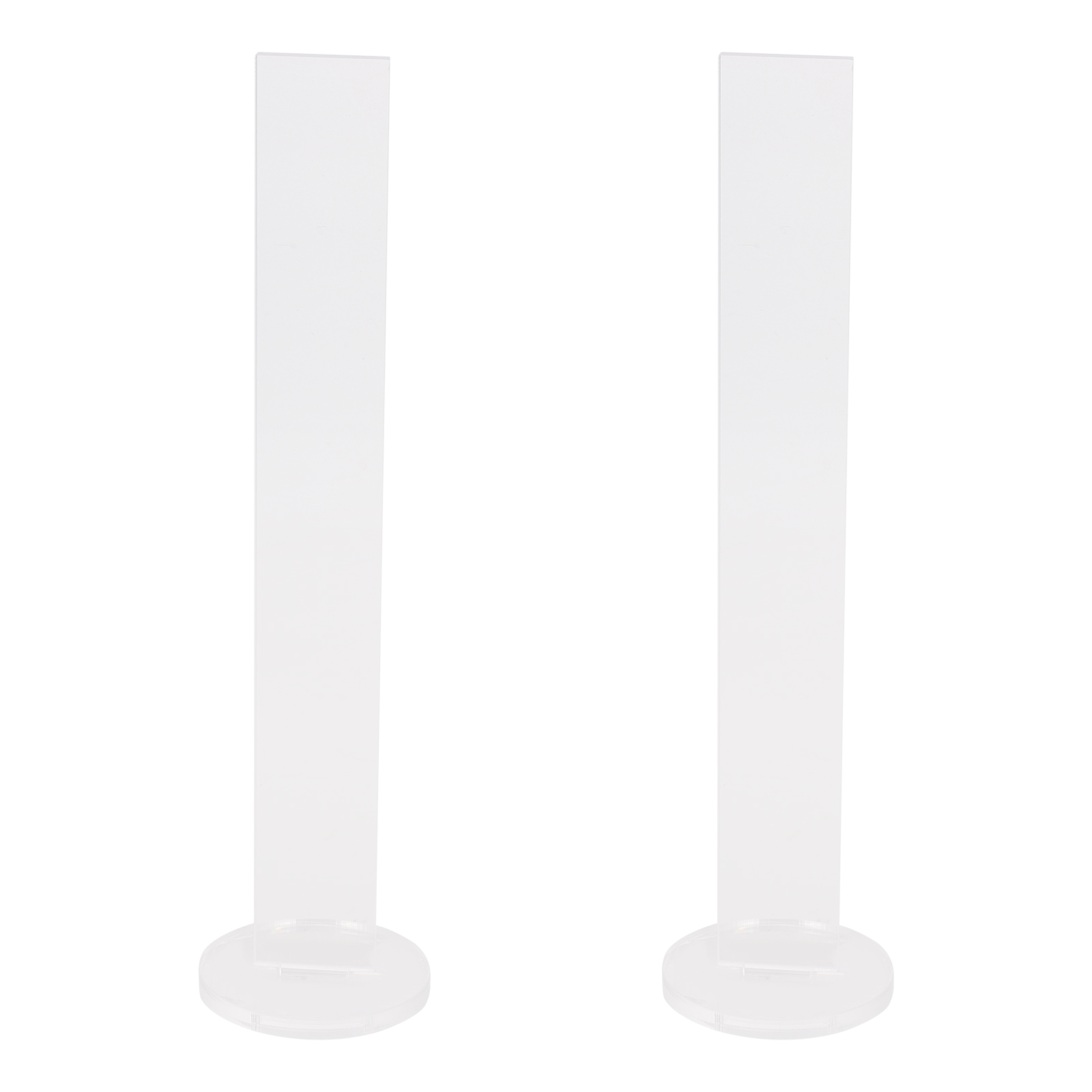 2 Sets Acrylic Adhesive Tape Rack Transparent Storage Stand For Tapes Diy Cartoon Design Home ganization Dispenser Easy Assembly