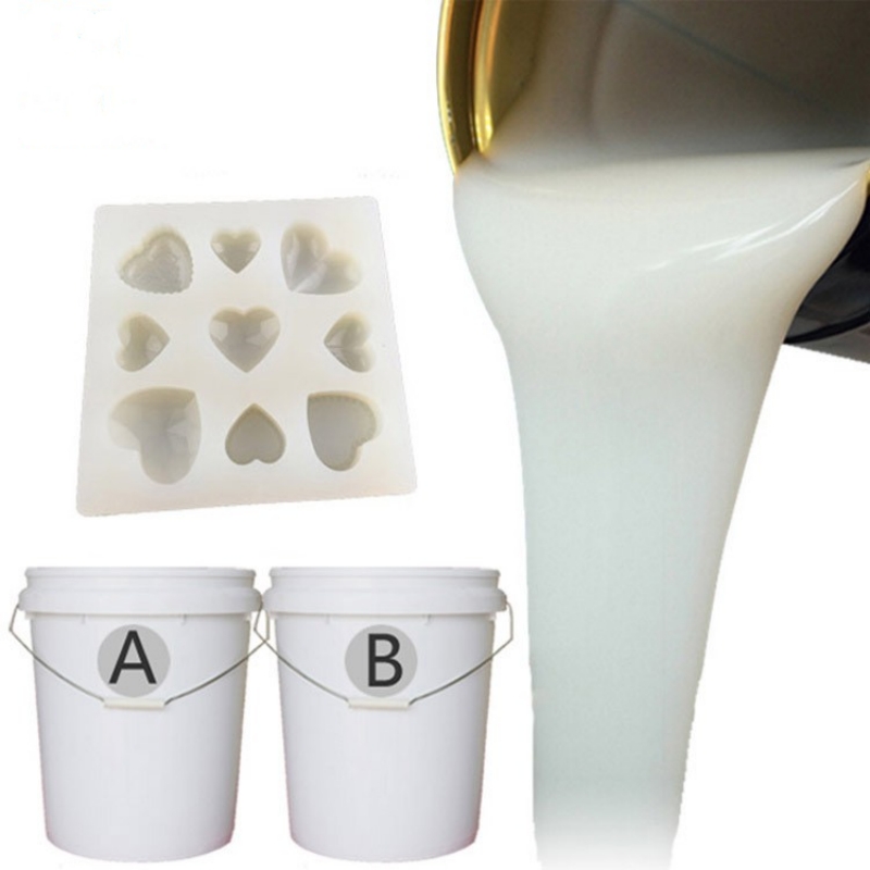 Semi transparent liquid silicone homemade mold material DIY silicone raw material Food grade self defoaming foam