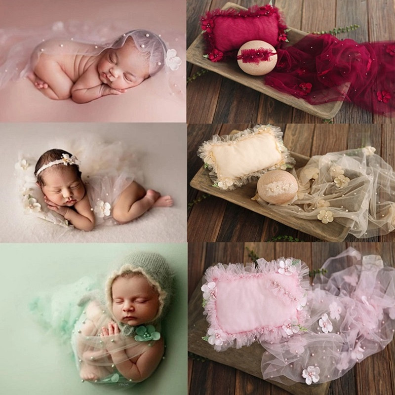 Newborn Photography Props  Wrap  Blanket  Mesh  Backdrop Baby Photography  Studio Fotografia Acessorios