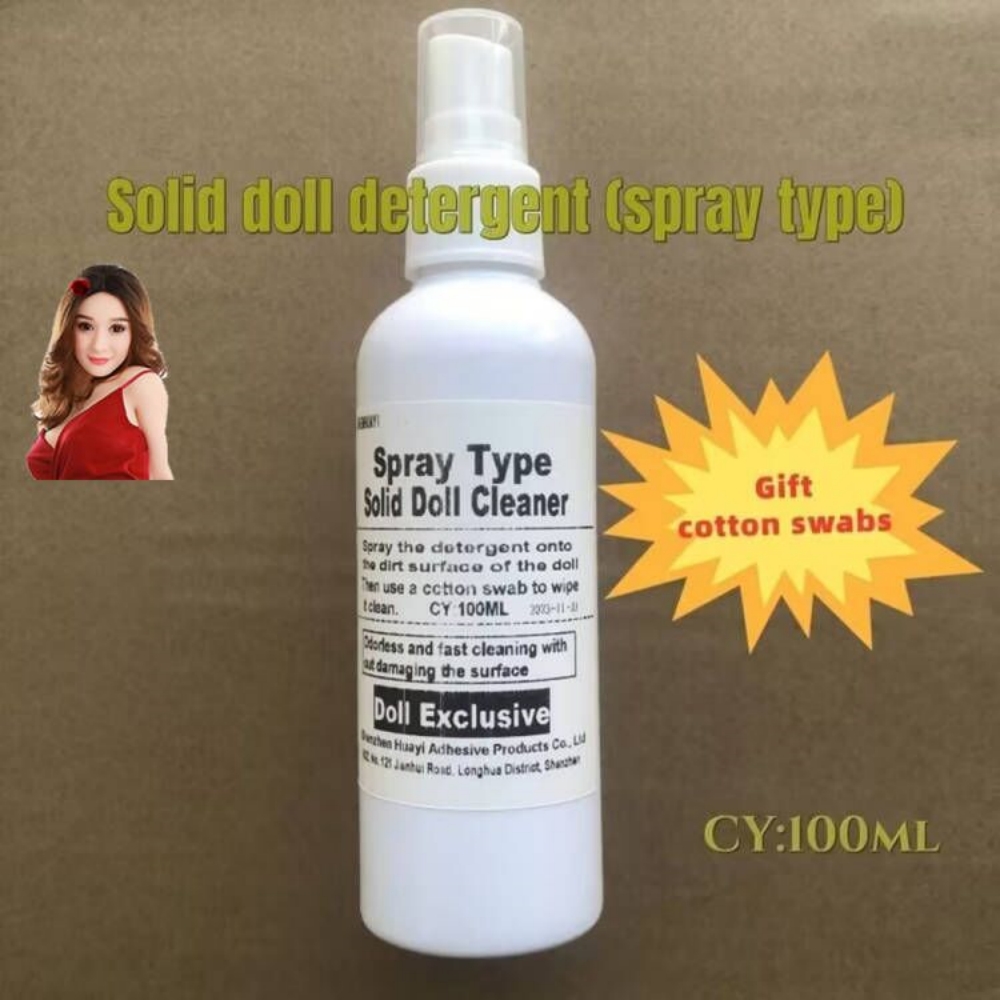 Silicone Doll Surface Cleaner TPE Type Cleaner (spray type) For Surface Dirt and Dust