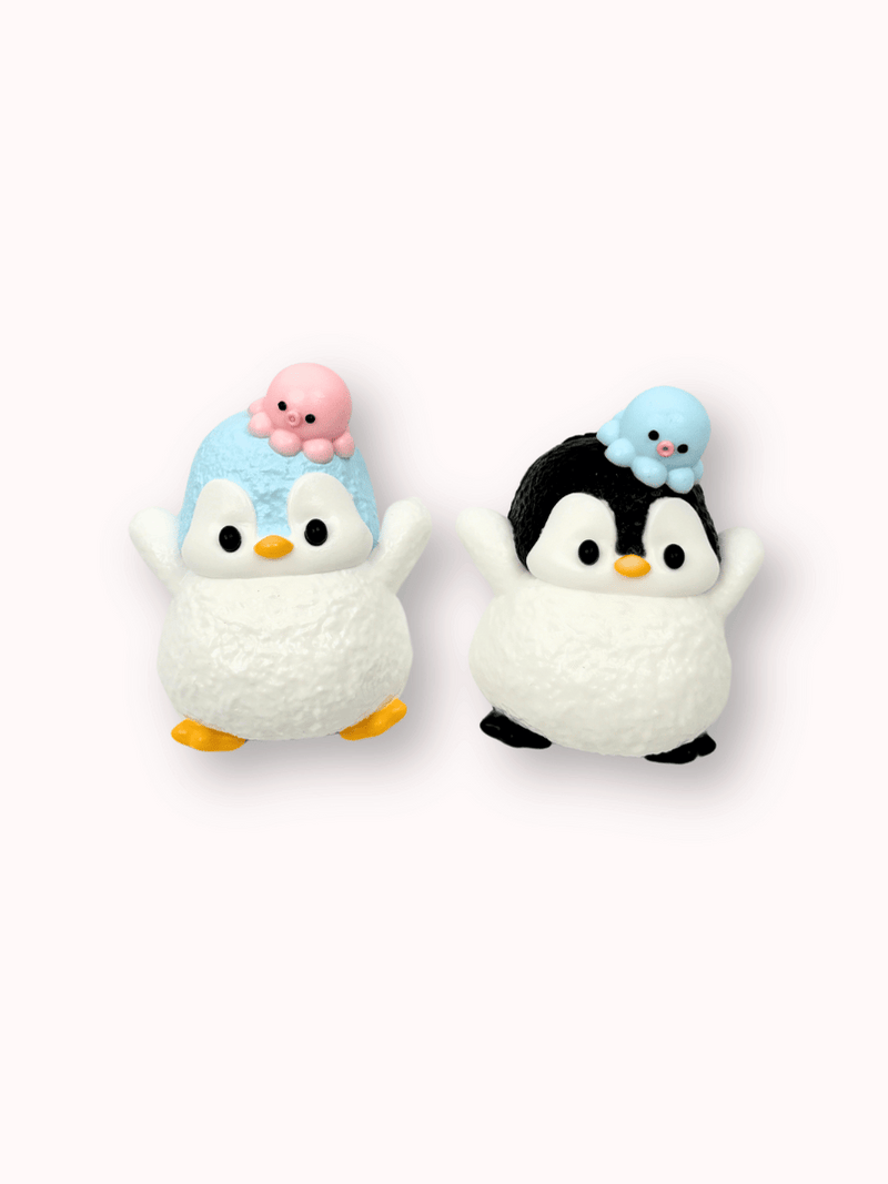 Food Grade Silicone Octopus Penguin Baby Handmade Taba Squishy Toy