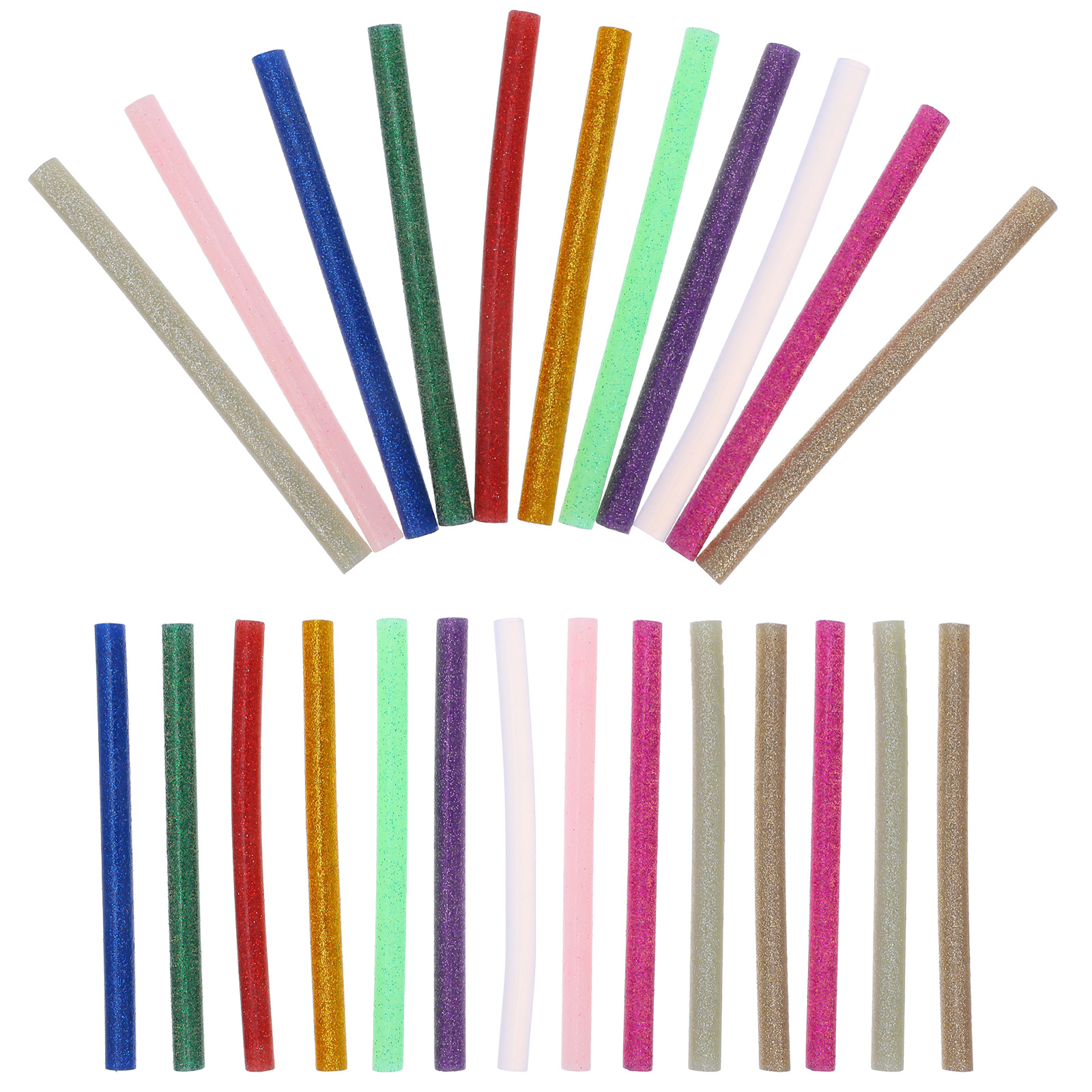120pcs Hot Melt Glue Sticks Diy Crafts Adhesive Glue Sticks For Paper Glass Wood Fabric Bonding Sealing Gaps Phone Case Decor